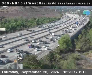 NB 15 at West Bernardo Dr./ Pomerdo