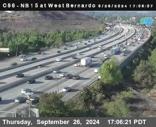 NB 15 at West Bernardo Dr./ Pomerdo