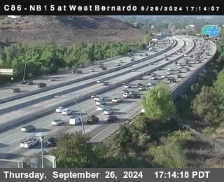 NB 15 at West Bernardo Dr./ Pomerdo