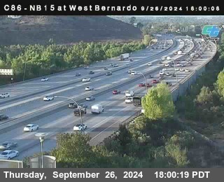 NB 15 at West Bernardo Dr./ Pomerdo