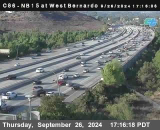 NB 15 at West Bernardo Dr./ Pomerdo