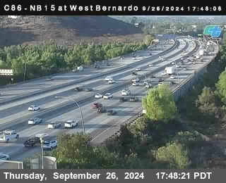 NB 15 at West Bernardo Dr./ Pomerdo