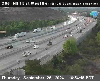 NB 15 at West Bernardo Dr./ Pomerdo