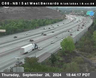 NB 15 at West Bernardo Dr./ Pomerdo