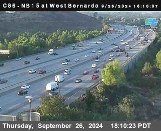 NB 15 at West Bernardo Dr./ Pomerdo