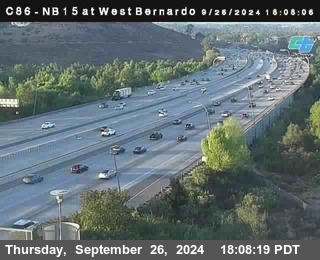 NB 15 at West Bernardo Dr./ Pomerdo