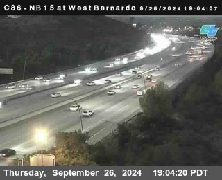 NB 15 at West Bernardo Dr./ Pomerdo