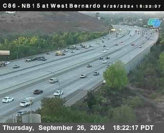 NB 15 at West Bernardo Dr./ Pomerdo