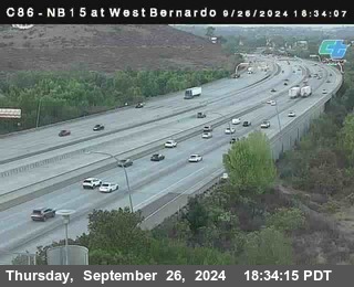 NB 15 at West Bernardo Dr./ Pomerdo