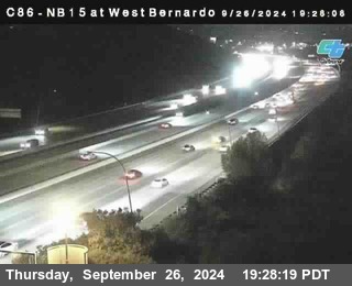 NB 15 at West Bernardo Dr./ Pomerdo