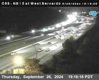 NB 15 at West Bernardo Dr./ Pomerdo