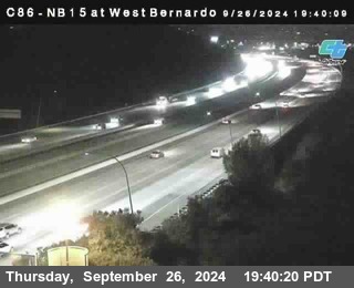 NB 15 at West Bernardo Dr./ Pomerdo