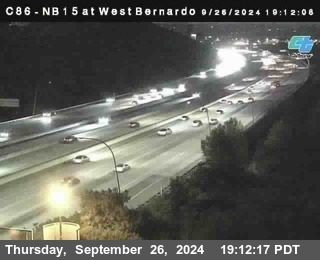 NB 15 at West Bernardo Dr./ Pomerdo