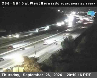 NB 15 at West Bernardo Dr./ Pomerdo