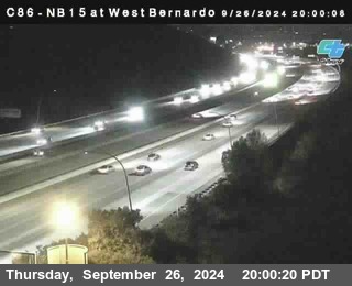 NB 15 at West Bernardo Dr./ Pomerdo