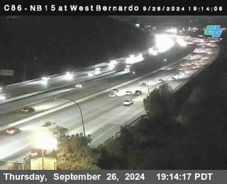 NB 15 at West Bernardo Dr./ Pomerdo