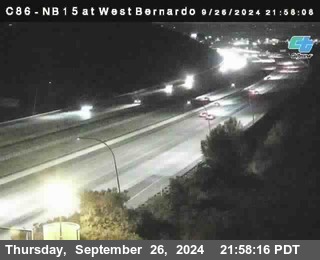 NB 15 at West Bernardo Dr./ Pomerdo