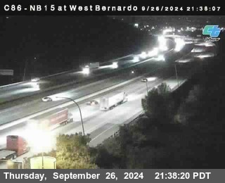 NB 15 at West Bernardo Dr./ Pomerdo