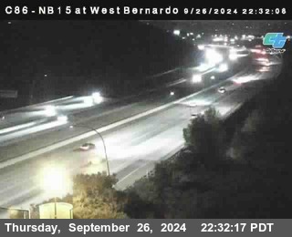 NB 15 at West Bernardo Dr./ Pomerdo