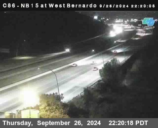 NB 15 at West Bernardo Dr./ Pomerdo