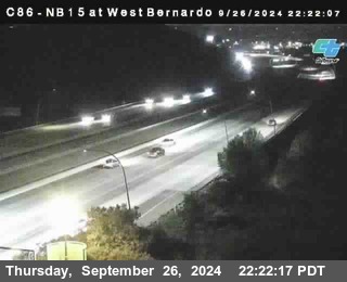 NB 15 at West Bernardo Dr./ Pomerdo