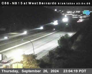 NB 15 at West Bernardo Dr./ Pomerdo