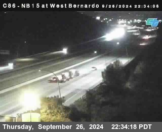 NB 15 at West Bernardo Dr./ Pomerdo