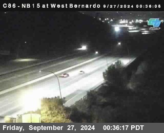 NB 15 at West Bernardo Dr./ Pomerdo