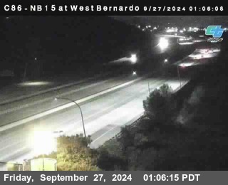 NB 15 at West Bernardo Dr./ Pomerdo