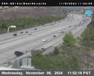 NB 15 at West Bernardo Dr./ Pomerdo