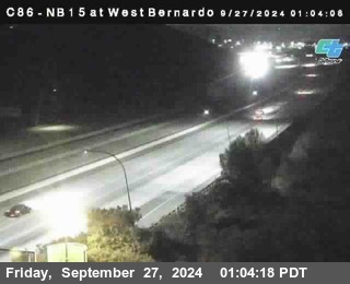 NB 15 at West Bernardo Dr./ Pomerdo