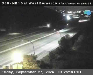 NB 15 at West Bernardo Dr./ Pomerdo