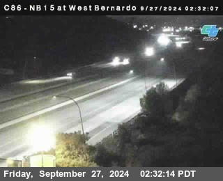 NB 15 at West Bernardo Dr./ Pomerdo