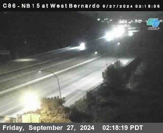 NB 15 at West Bernardo Dr./ Pomerdo