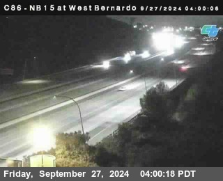 NB 15 at West Bernardo Dr./ Pomerdo