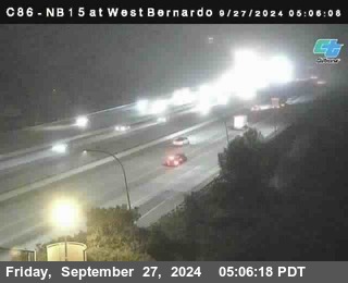 NB 15 at West Bernardo Dr./ Pomerdo