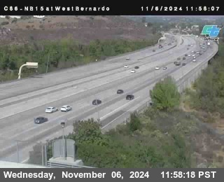 NB 15 at West Bernardo Dr./ Pomerdo