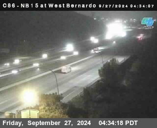 NB 15 at West Bernardo Dr./ Pomerdo