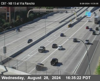 NB 15 & Via Rancho Pkwy