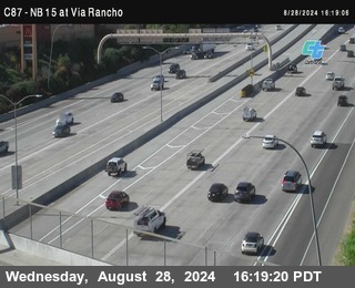 NB 15 & Via Rancho Pkwy