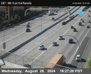 NB 15 & Via Rancho Pkwy