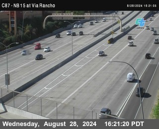 NB 15 & Via Rancho Pkwy