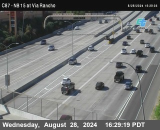 NB 15 & Via Rancho Pkwy