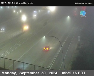 NB 15 & Via Rancho Pkwy