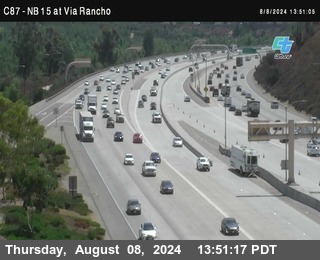 NB 15 & Via Rancho Pkwy