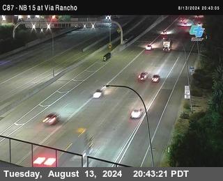 NB 15 & Via Rancho Pkwy