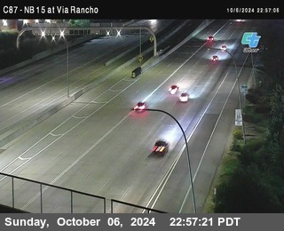 NB 15 & Via Rancho Pkwy