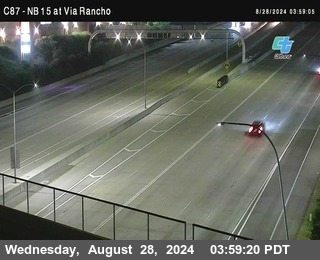 NB 15 & Via Rancho Pkwy