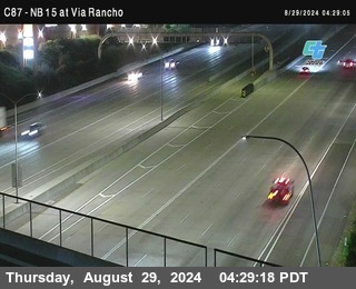 NB 15 & Via Rancho Pkwy