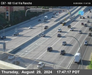 NB 15 & Via Rancho Pkwy